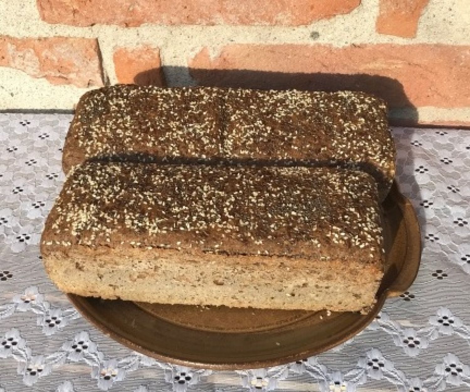 Kváskový žitný chléb