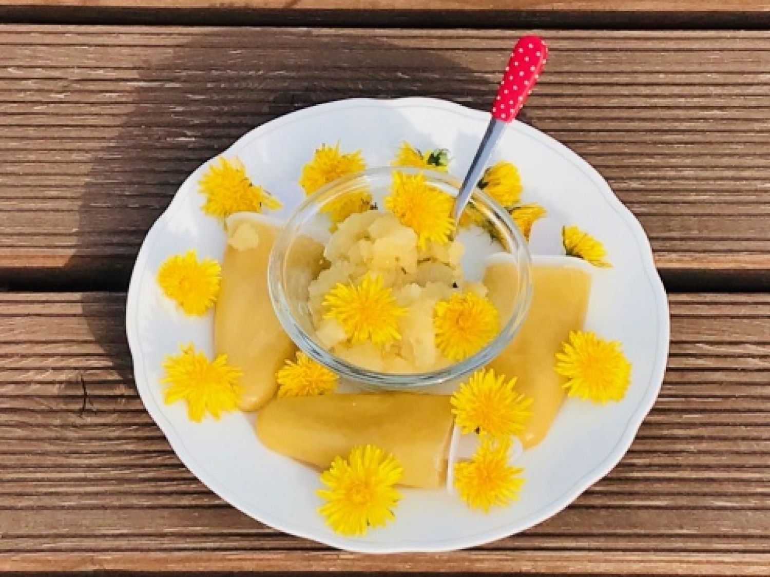 Pampeliškový sorbet