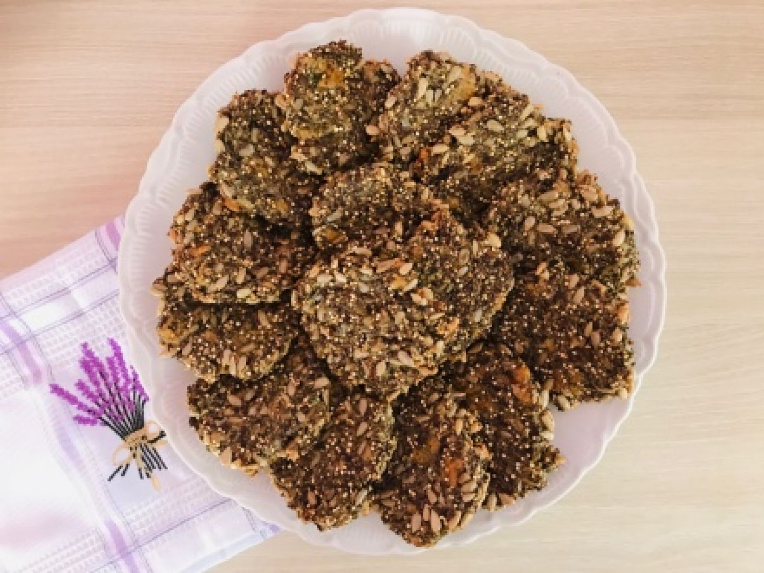 Slané semínkové sušenky